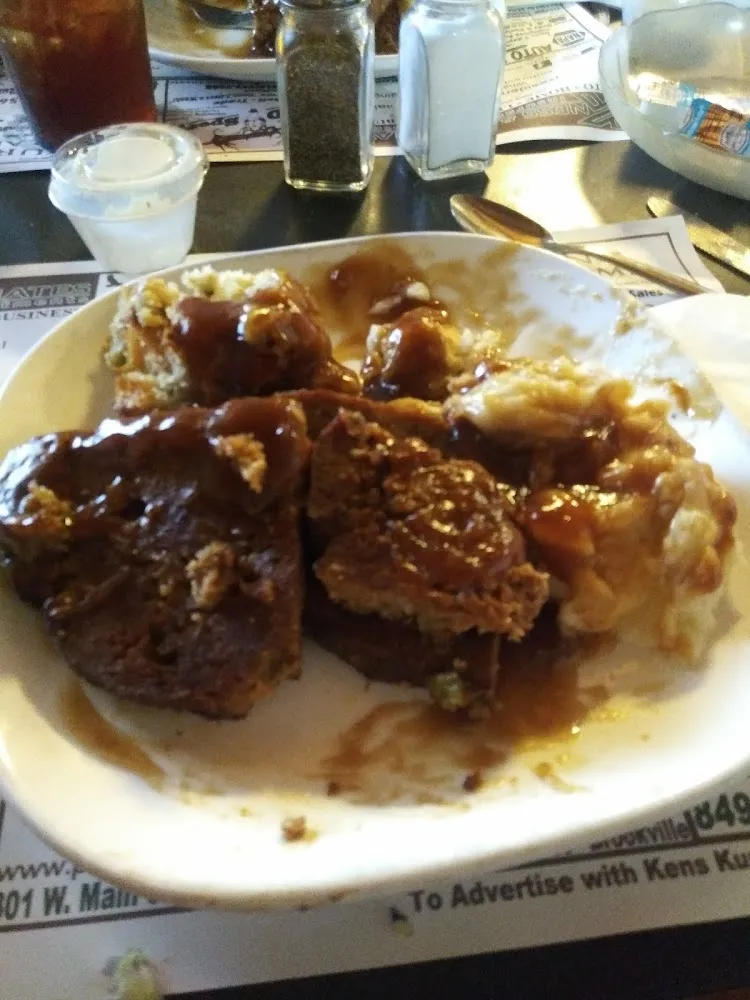 Meatloaf and Potatoes